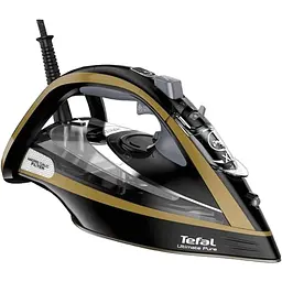 Праска Tefal Ultimate Pure FV9865 чорно-золота [91236] - мініатюра 2