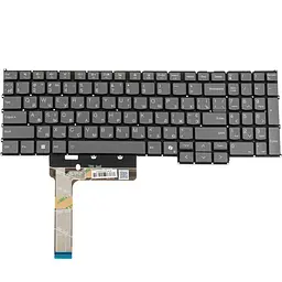 Клавіатура для ноутбука LENOVO (IdeaPad Pro: 5 16AKP10 series), ukr, чорний, без кадру, підсвічування клавіш