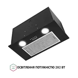 Витяжка повновбудована Perfelli BI 5652 BL 1000 LED - мініатюра 6