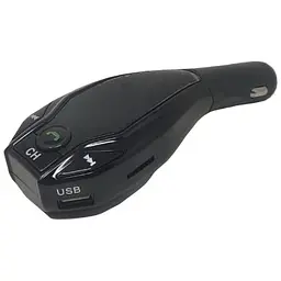 ФМ модулятор у машину FM MOD. X7 BT модулятор Bluetooth чорний автомобільний трансмітер