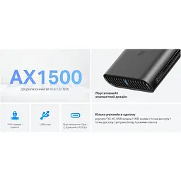 Роутер TP-Link TP-Link, TL-WR 1502X TL-WR1502X (TL-WR1502X) - мініатюра 3