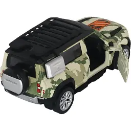 Машинка TechnoDrive серії Шеврони Героїв LAND ROVER DEFENDER 110 "3 ОШБр" - мініатюра 10