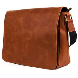 Чоловіча шкіряна сумка через плече TARWA 37×27×11 см sum0026660