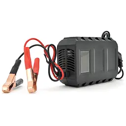 Автоматичний ЗП для акумулятора KMW 12V,100-260V,1.2 -20А,LCD,клеми (AGM/Gel/Lead)