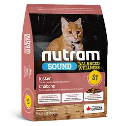 Корм холістик NUTRAM Sound Balanced Wellness Kitten 20 кг для кошенят