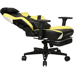 Геймерське крісло 1stPlayer Duke Black/White/Yellow [121647] - мініатюра 8