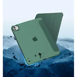 Чохол-книжка BeCover Tri Fold Hard для Apple iPad Pro 11" M4 2024 Dark Green (711727) - мініатюра 4