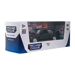 Масштабна модель автомобіля TechnoDrive BMW M3 1987 (чорний) (250395U) - мініатюра 6