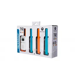 Портативна рація Motorola TALKABOUT T42 Quad Pack (B4P00811MDKMAQ) - мініатюра 4