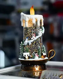 Нічник на батарейках XMAS WDL-21020, новорічний нічник у дитячі, дитячі нічники та світильники (ST) - мініатюра 2
