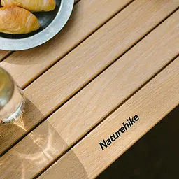 Складний стіл Naturehike розмір M (CNK2300JU010) 86x60см, алюміній, бежевий - мініатюра 6