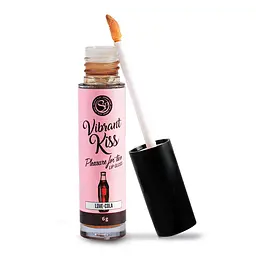 Блиск для губ LIP GLOSS VIBRANT KISS COLA Secret play 37-3657 102086 - мініатюра 3