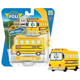 Колекційна машинка Roi Visual Робокар Скулбі Die Cast металева жовта (MRT-0610) - мініатюра 3