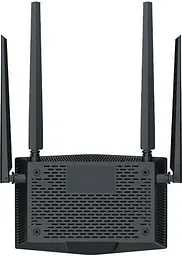 Роутер Netis NX10, Black, WiFi 6 (802.11ax), 5GHz (до 1201 Мб/с) / 2.4GHz (до 300 Мб/с), 1xGWAN, 3xGLAN, 4 зовнішні незнімні антени - мініатюра 5