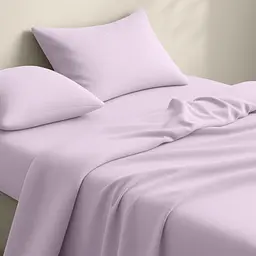 Простирадло Cosas на резинці фланель 90х200 camellia, ліловий (Flannel_35Camellia_90x200x20) - мініатюра 5