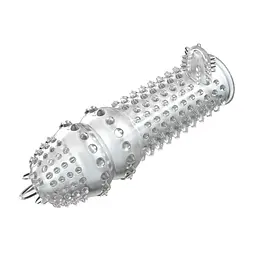 Насадка на член Penis Sleeve Clear 1 PRETTY LOVE BI-010045C 100578 - мініатюра 4