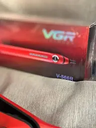 Професійна плойка щипці стайлер з керамічним покриттям VGR V-566R 45Вт Червоний - мініатюра 4