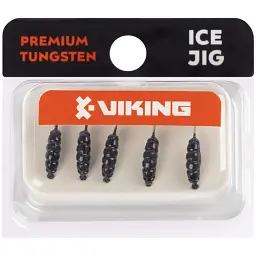 Мормишка вольфрамова Viking Fishing Shrimp 0.91g 9mm Black (5шт) - мініатюра 2