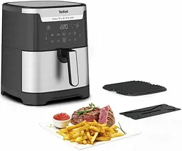 Tefal Мультипіч EasyFry&Grill XXL, 1830Вт, чаша-6.5л, сенсорне керув., 8 програм, пластик, черно-сірий - мініатюра 7