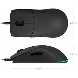 Миша провідна Xiaomi Gaming Mouse Lite (BHR5716CN) чорна - мініатюра 2