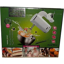 Ручний електричний міксер DSP XPRO KM-2008A з 5 швидкостями та турборежимом  (lp-90202_737) - мініатюра 6