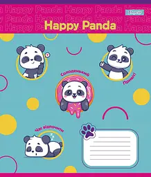 Набір зошитів 1 Вересня Happy Puppy А5 в клітинку 12 аркушів 25 шт. (766916) - мініатюра 4