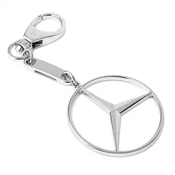 Срібний брелок Mercedes (Мерседес) (9003.2) - мініатюра 1
