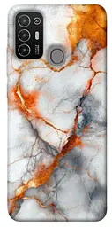 TPU чехол Demsky Lava marble для ZTE Blade A52