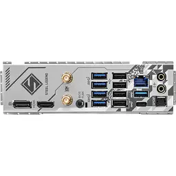 Материнська плата ASRock B650 Steel Legend WIFI (AM5/B650, 4*DDR5, 2xPCIex16, HDMI/DP, 4xSATA,3xM.2, 2.5GLan, ATX) (B650 Steel Legend WIFI) - мініатюра 3