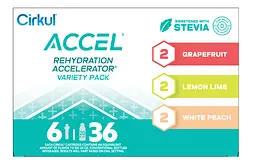 Набір картриджів для напоїв Cirkul Accel Electrolytes Flavor Water Variety Pack 6 шт - мініатюра 4