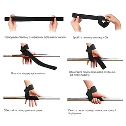 Лямки для тяги Power System G-Power Straps PS-3420, Purple - мініатюра 4