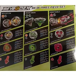 Дзига Beyblad Xtreme Gear Sports - SET Knight shield, Wizzard Arrow, Hells Scythe динаміт (2043902003) - мініатюра 2