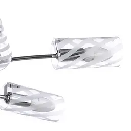 Люстра стельова Brille в спальню E14 40W CH (LK-90C/6) - мініатюра 2