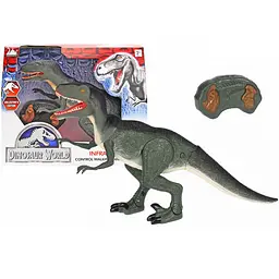 Інтерактивний динозавр Dinosaur Planet RC на пульті керування зі світлом і звуком - мініатюра 4