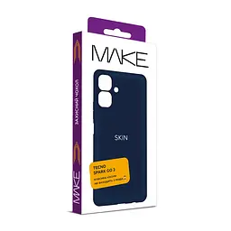 Чохол MAKE Tecno Spark Go 2 Skin Blue - мініатюра 3