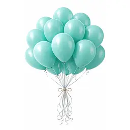 Повітряні надувні кульки HTOP Balloons Party 12 дюймів 100 шт. яскраві товари аксесуари для свята Бірюзовий