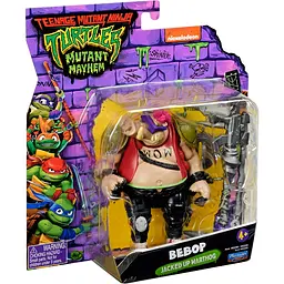 Ігрова фігурка TMNT Черепашки-ніндзя Movie III Бібоп, 11,5 см (83289) - мініатюра 6