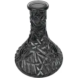 Колба для кальяну Craft Crystal Чорна - мініатюра 2