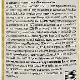 Вино Don Simon White біле напівсолодке 0.75 л - мініатюра 3