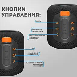 Колонка Hopestar H56 чорна (43428-H56_598) - мініатюра 2