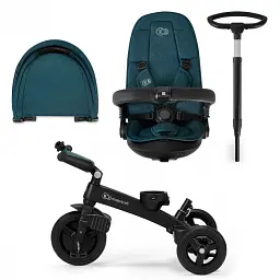 Велосипед триколісний KiderKraft Twipper Green - мініатюра 5
