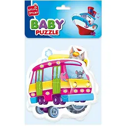 Бебі Пазли VLADI TOYS "Машини-помічники" VT1106-78