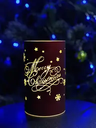 Світильник декоративний Luca Lighting Сніжинки 15.9х15 см червоний (8720362197614_1) - мініатюра 2