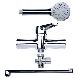 Змішувач для ванни AQUATICA HL-3C230C 9734220 - мініатюра 3