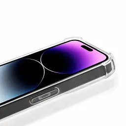 Панель BeCover Anti-Shock для Apple iPhone 15 Pro Clear (710080) - мініатюра 2
