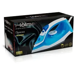 Праска Holmer HIC-2425, White/Blue, 2400W, кераміка, паровий удар 120 г/хв, постійна подача пари 30 г/хв, ємність для води 250 мл, вертикальне відпарювання - мініатюра 6