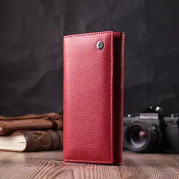 Жіночий шкіряний гаманець ST Leather 18,5х9х3 см acs0028445 - мініатюра 6