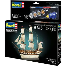 Збірна модель-копія Revell корабль HMS Beagle рівень 5 масштаб 1:96 (RVL-65458) - мініатюра 4