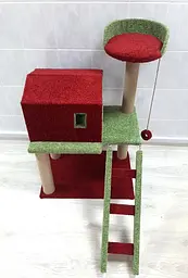 Ігровий комплекс для котів з кігтеточкою KL4