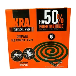 Спирали від комарів та мух KRA 10 шт. (256716425)